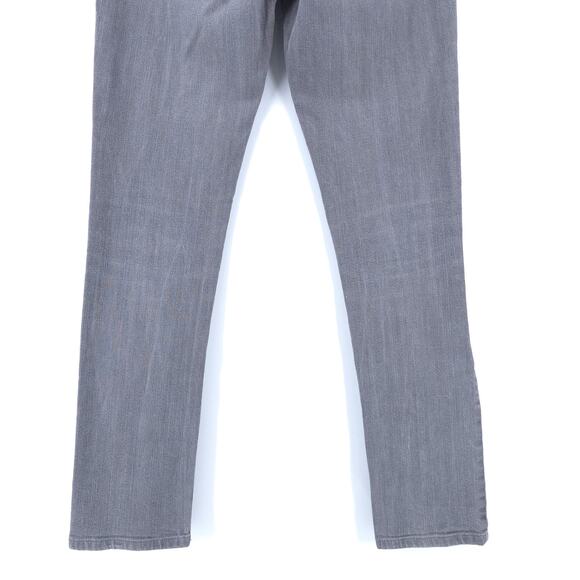 Forever 21 Normcore Slate Gray Denim Cotton Blend Stretchy Skinny Jean 27 x 30 - Picture 10 of 11